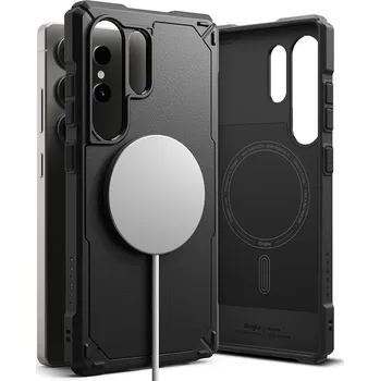 Pouzdro na mobilní telefon Ringke Rugged Gear MagSafe pro Samsung Galaxy S25 Ultra černý