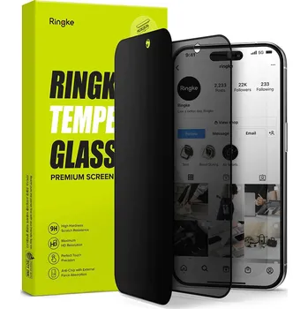 Ringke Tvrzené sklo iPhone 15 Pro Max Soukromí