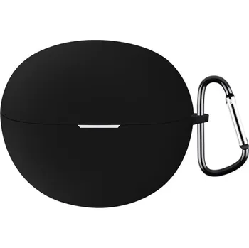 Příslušenství pro sluchátka Techsuit silikonové pouzdro pro Huawei FreeClip hladký ultratenký materiál černá