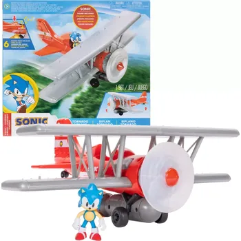 JAKKS Pacific Ježek Sonic a Tornado letadlo Figurka JAKKS Pacific Ježek Sonic a Tornado letadlo