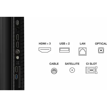 Televizor TCL P79K 65P79K televizor 165,1 cm (65") 4K Ultra HD Smart TV Wi-Fi Metalická 430 cd/m2