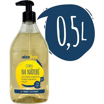 Mycí prostředek AlzaEco Citrus na nádobí 500 ml