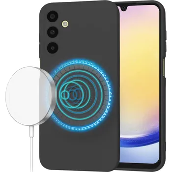 Pouzdro na mobilní telefon Techsuit SoftFlex MagSafe pro Samsung Galaxy A25 5G černý