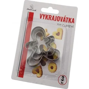 Vykrajovátko Perníček | Kovové vykrajovátko 3ks