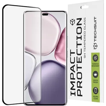 Ochranné sklo Techsuit 111D 3D zakřivené pro Honor Magic7 Lite X9c černé