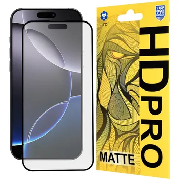 Lito HD Pro Matte pro iPhone 16 Pro Max černá
