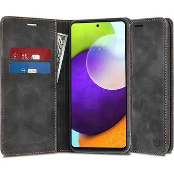 Pouzdro na mobilní telefon Techsuit Pohodlný kryt Samsung Galaxy A52 4G A52 5G A52s 5G Černý