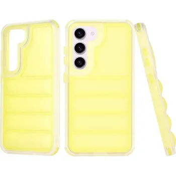 Pouzdro na mobilní telefon Techsuit Wave Shield Samsung Galaxy S23 Yellow