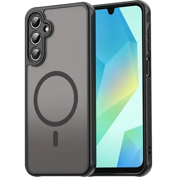 Pouzdro na mobilní telefon Techsuit HaloFrost II MagSafe pro Samsung Galaxy A16 4G A16 5G černá
