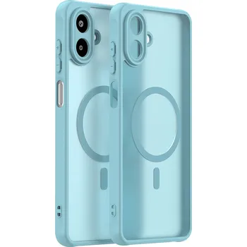 Pouzdro na mobilní telefon Techsuit HaloFrost II MagSafe pro Samsung Galaxy A07 4G mátově zelená