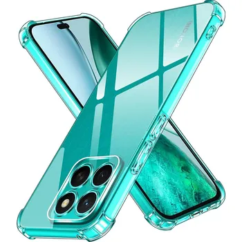 Pouzdro na mobilní telefon Techsuit Shockproof průhledný silikon Honor X8c průhledný