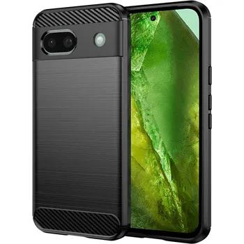 Pouzdro na mobilní telefon Techsuit Karbon Silikon Google Pixel 8a Černý