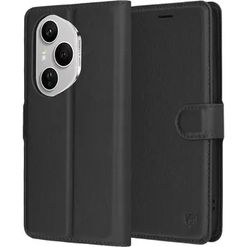 Pouzdro na mobilní telefon Pouzdro Techsuit Leather Folio pro Honor 400 Pro černé