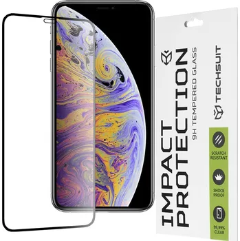 Techsuit 111D Celoplošné Sklo iPhone 11 Pro Max Černé