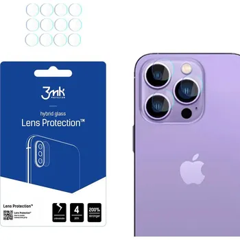 Telefonní příslušenství 3mk Lens Protection (4 ks) iPhone 14 Pro Max iPhone 14 Pro čirý