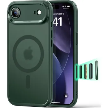 Pouzdro na mobilní telefon ESR Classic Hybrid HaloLock pro iPhone 17 Air Zelená Mlha
