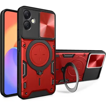 Pouzdro na mobilní telefon Techsuit CamGuard Pro pro Samsung Galaxy A06 červený