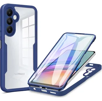 Pouzdro na mobilní telefon Techsuit ColorVerse 360 Series Screen Protector Samsung Galaxy A15 4G 5G Blue