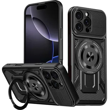 Pouzdro na mobilní telefon Techsuit RuggedCam pro iPhone 16 Pro černá