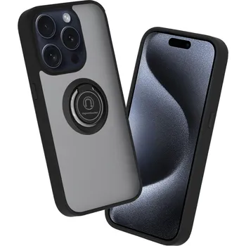 Pouzdro na mobilní telefon Techsuit Glinth iPhone 15 Pro Max Černá