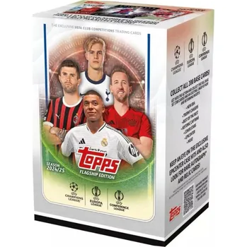 Karetní hra 2024/25 Topps UEFA Club Competitions Soccer Blaster Box