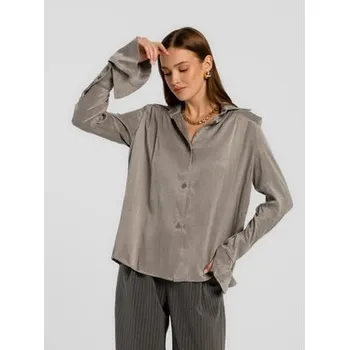 MANDRAGORA Košile Celia Šedá Slim Fit XS_S