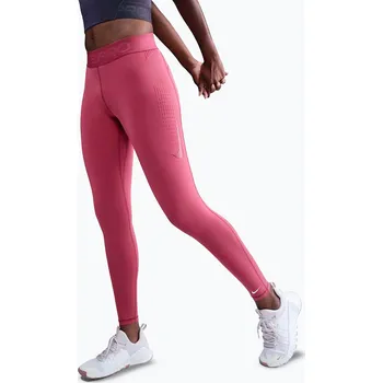 Dámské legíny Dámské tréninkové legíny Nike Pro Mid-Rise sweet beet/white
