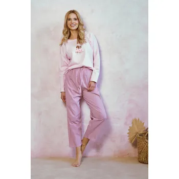 Pánská móda Taro Pyžamo dámské ELESA 3434 DR Barva: růžová, Velikost: M