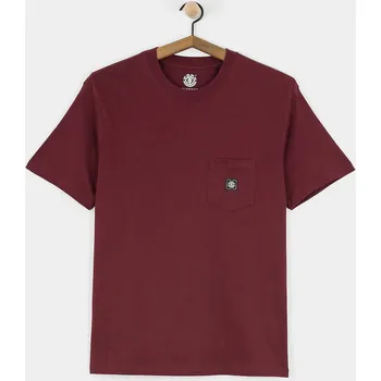 Element Icon Label Pocket (zinfandel) M, vínově červená