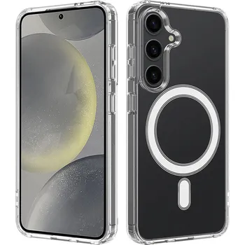 Pouzdro na mobilní telefon Techsuit MagSafe Pro Samsung Galaxy S24 Průhledný