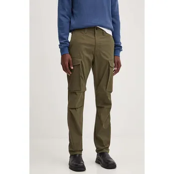 Kalhoty G-Star pánské, zelená barva, jednoduché, D24309-D517 D24309.D517 91X, vel. 30/32