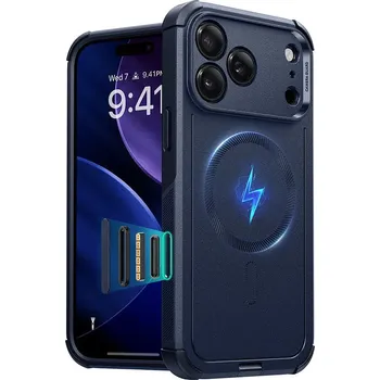 Pouzdro na mobilní telefon ESR Cyber Halolock pro iPhone 17 Pro modrý