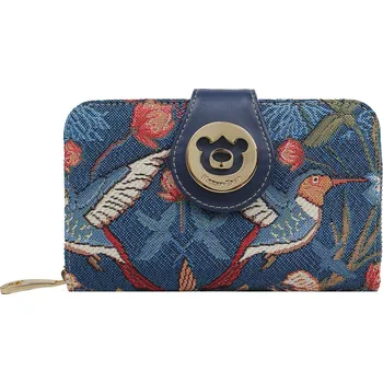 Henney Bear Dámská peněženka Blue Hummingbird HW-111