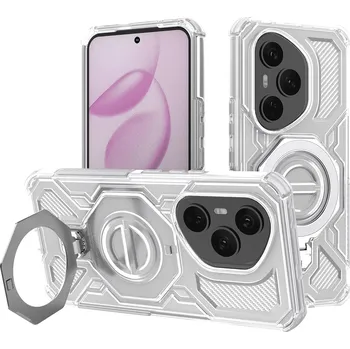 Pouzdro na mobilní telefon Techsuit Carbon Shield PRO Honor 400 Pro bílá průhledná