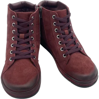 Dámská obuv URBAN LADIES – Dámská kotníková obuv 833-025, bordo Velikost: 39