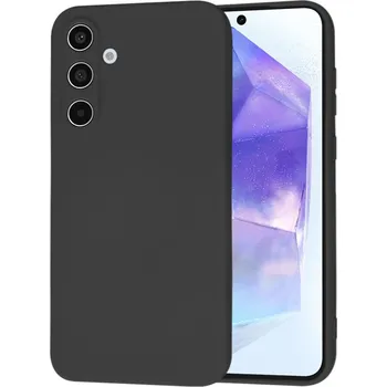 Pouzdro na mobilní telefon Techsuit SoftFlex kryt pro Samsung Galaxy A55 5G černý