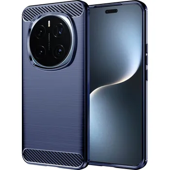 Pouzdro na mobilní telefon Techsuit Carbon Silicone pro Honor Magic7 Pro modrá