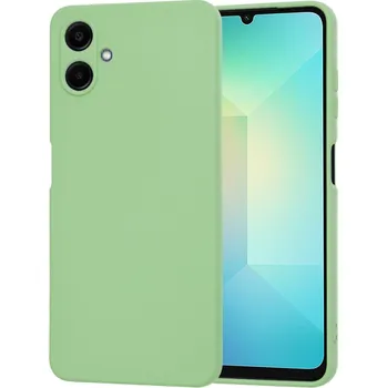 Pouzdro na mobilní telefon Techsuit SoftFlex pro Samsung Galaxy A06 mátově zelený