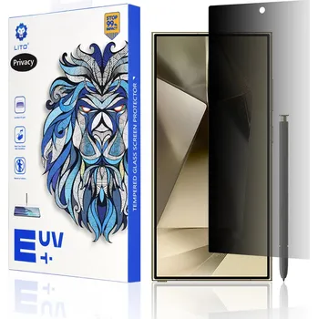 Ochranné sklo Lito 3D UV pro Samsung Galaxy S24 Ultra Privacy