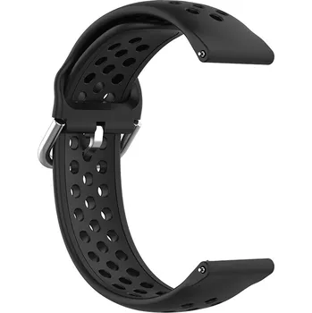 Řemínek na hodinky Techsuit Řemínek 20mm W004 Samsung Galaxy Watch Huawei GT3 Černý