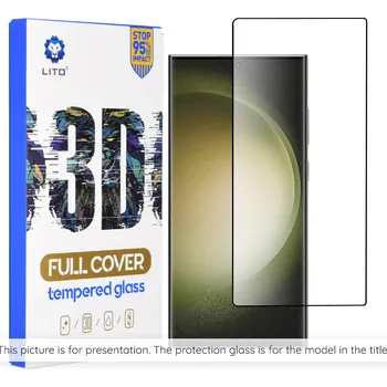 Lito 3D Full Cover pro Samsung Galaxy S24 S25 černá