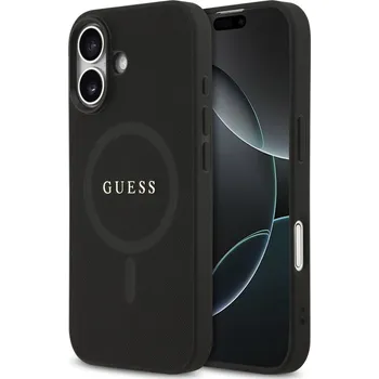 Guess Saffiano Classic Logo MagSafe GUHMP17SPSAHMCK iPhone 17 černá