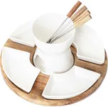 Sada na fondue Mooka s otočným…