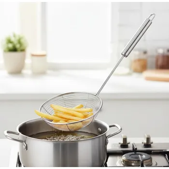 Cedník a síto blokker cedník – Nerezová ocel – 12×6x35cm 0722811 Nové zboží