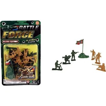 Dětská zbraň Sada vojáků na kartě set 21ks vojáčků