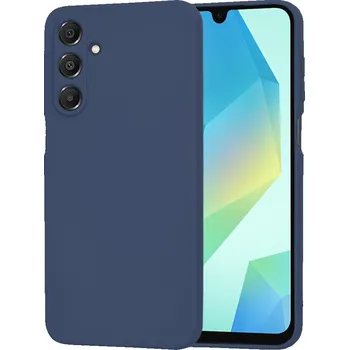 Pouzdro na mobilní telefon Techsuit SoftFlex pro Samsung Galaxy A16 4G A16 5G tmavě modrá