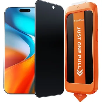 Torras GlassGo Install Master Privacy pro iPhone 17 Pro černý
