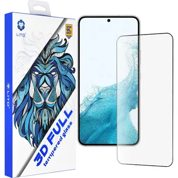 Lito 3D Full Cover pro Samsung Galaxy S22 5G S23 černá