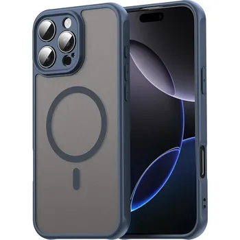 Pouzdro na mobilní telefon Techsuit HaloFrost II MagSafe pro iPhone 16 Pro Max námořnická modrá