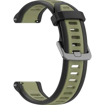 Řemínek na hodinky Techsuit řemínek 20mm W053 Samsung Huawei Khaki